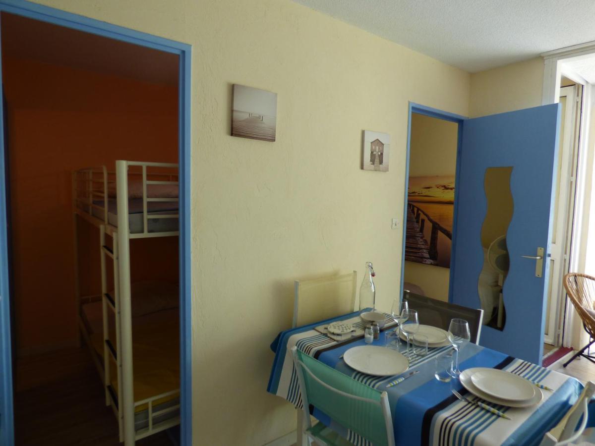 Charmant T2, Cabine, Parking, Les Balcons De La Mediterranee, Narbonne Plage Esterno foto